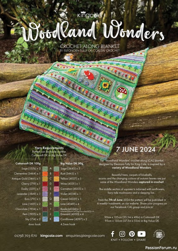 Вязаные проекты крючком в журнале «Crochet Now №108 2024»