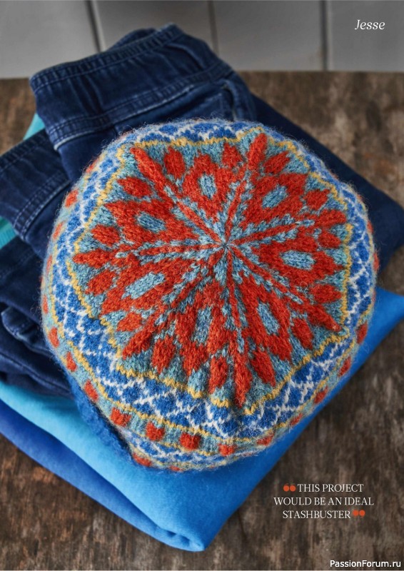 Вязаные проекты спицами в журнале «The Knitter №188 2023»