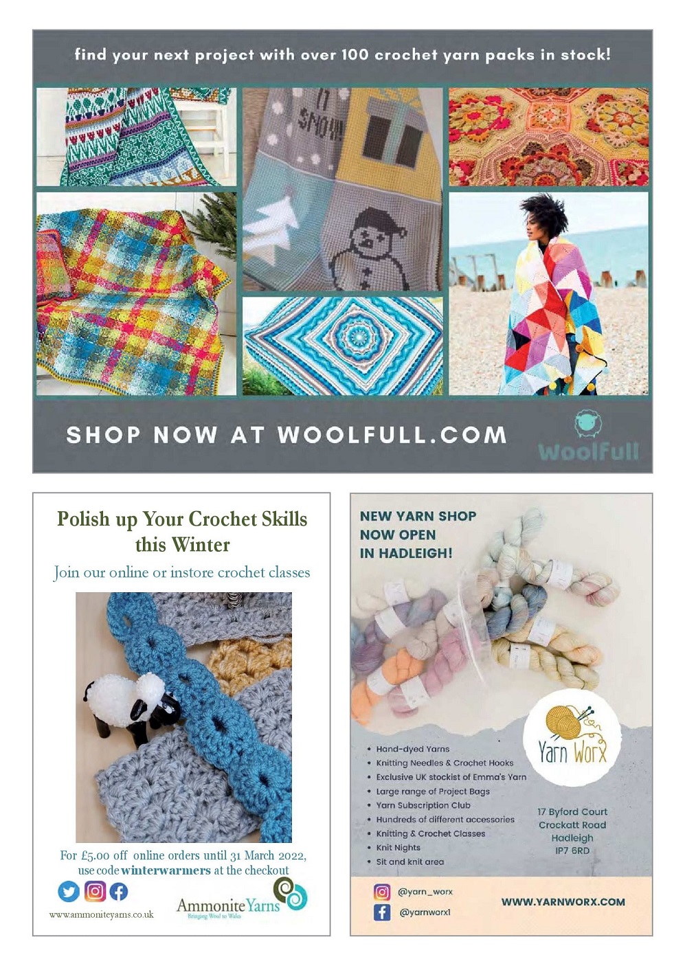 Вязаные модели одежды в журнале "Inside Crochet №144 2022"