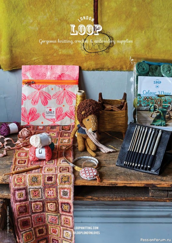 Вязаные модели крючком в журнале «Inside Crochet №145 2022»