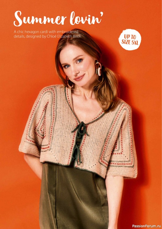 Вязаные проекты крючком в журнале «Simply Crochet №163 2025»
