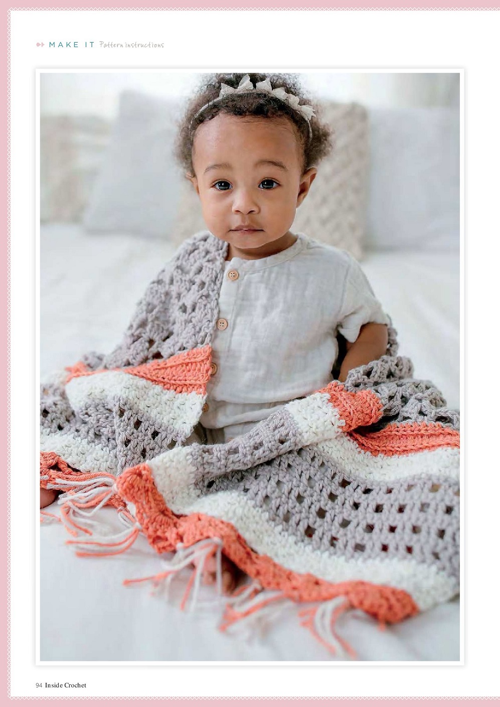 Вязаные модели одежды в журнале "Inside Crochet №144 2022"