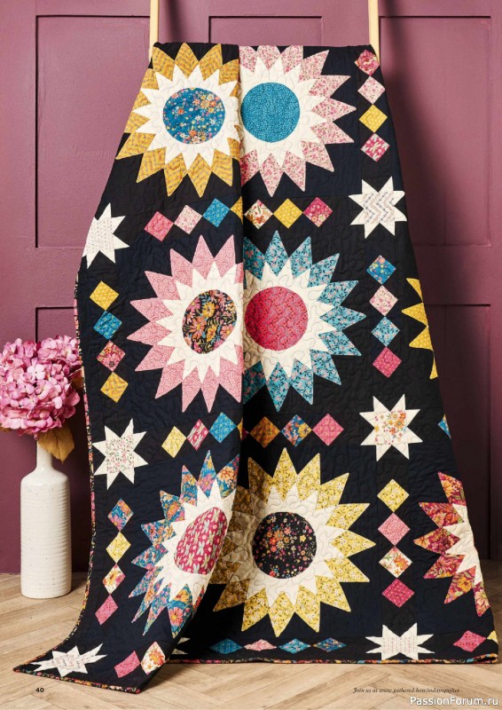 Коллекция проектов для рукодельниц в журнале «Todays Quilter №129 2025»