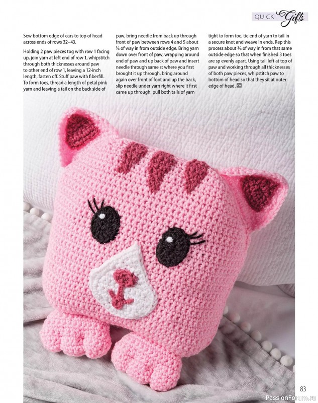 Вязаные проекты крючком в журнале «Crochet World Specials - Late Spring 2024»