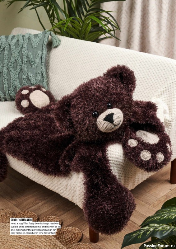 Вязаные проекты крючком в журнале «Simply Crochet №140 2023»