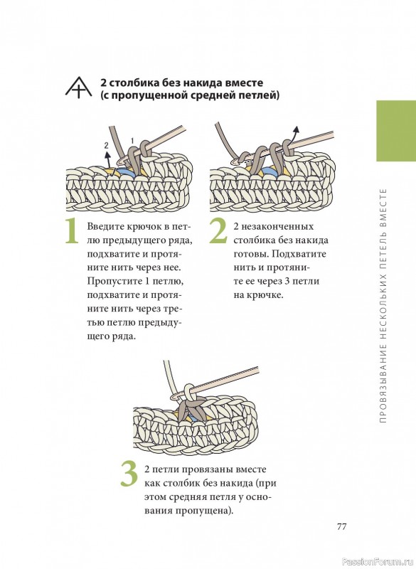 Вязаные проекты в книге «Вязание крючком. Полный японский справочник»