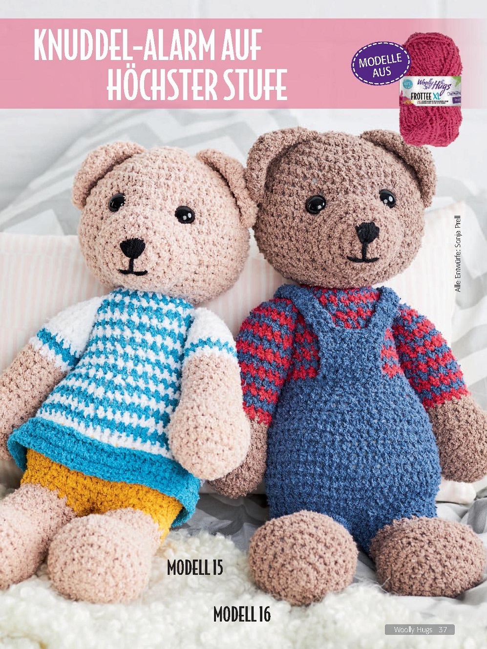 Коллекция проектов для рукодельниц в журнале &quot;Woolly Hugs Maschenwelt&quot; №7 2021