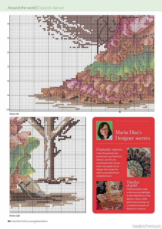 Коллекция вышивки в журнале «Cross Stitch Gold - Figures Collection 2023»