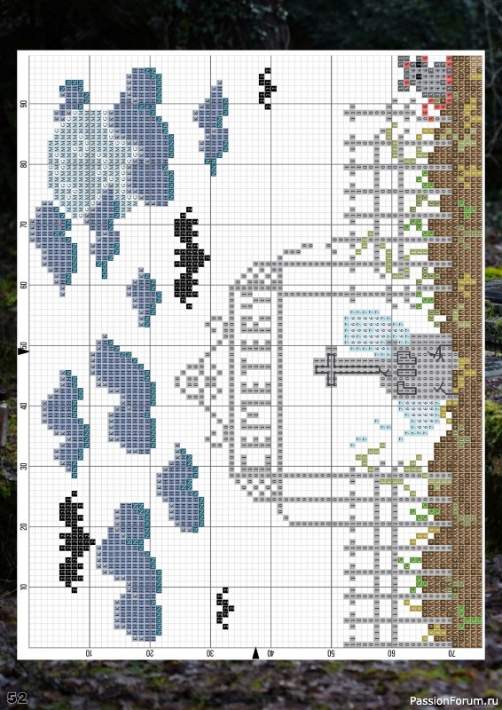 Коллекция вышивки в журнале «XStitch Magazine №30 2024»