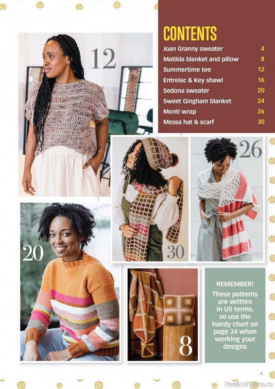 Вязаные проекты крючком в журнале «Crochet Now №119 2025»
