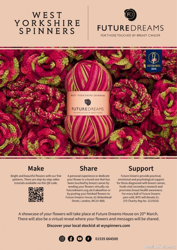 Вязаные проекты крючком в журнале «Simply Crochet №145 2024»