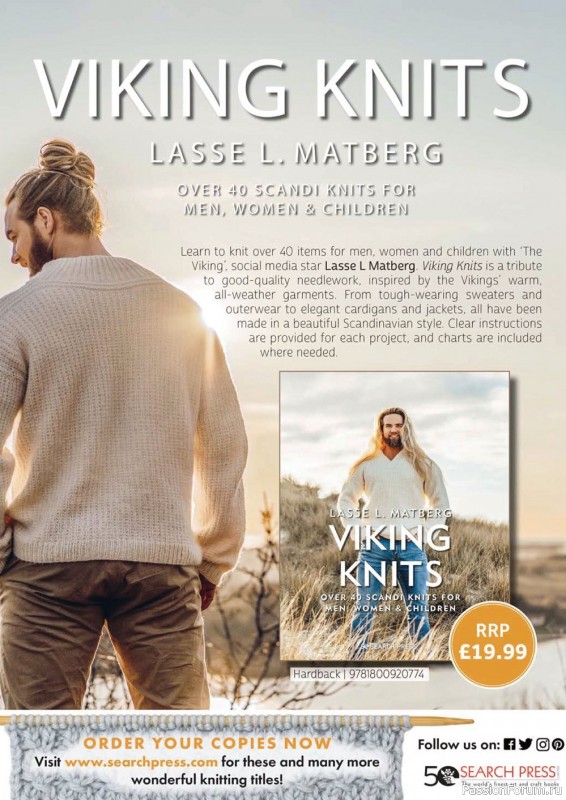 Вязаные проекты спицами в журнале «Knit Now №147 2022»