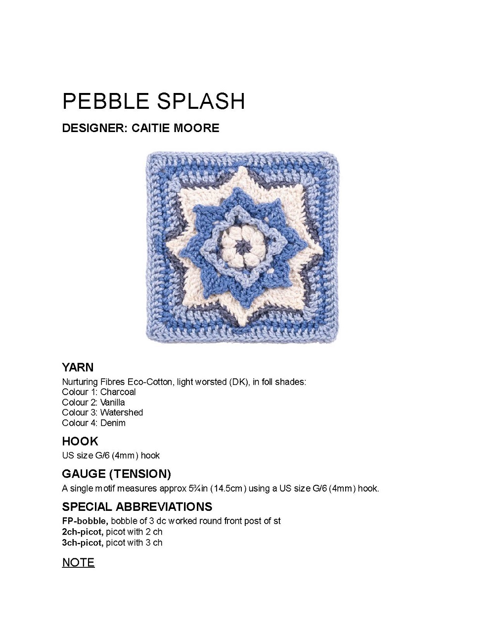 Коллекция проектов крючком в книге &laquo;100 Crochet Tiles&raquo;