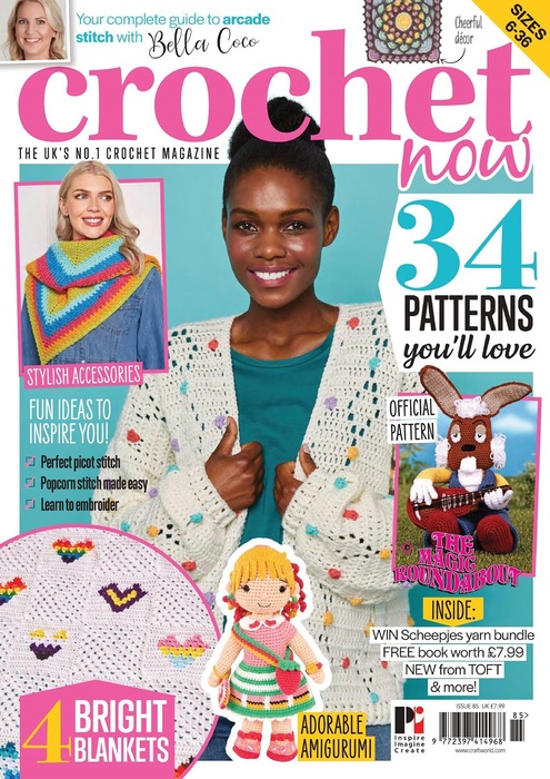 Вязаные модели крючком в журнале &laquo;Crochet Now №85 2022&raquo;