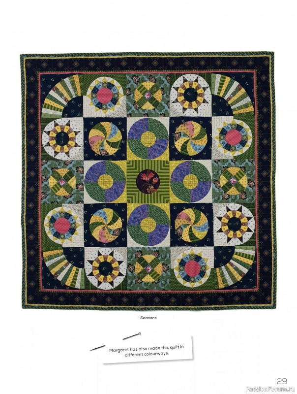 Коллекция проектов для рукодельниц в журнале «Quilters Companion №133 2025»