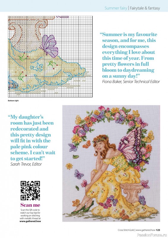 Коллекция вышивки в журнале «Cross Stitch Gold - Figures Collection 2023»