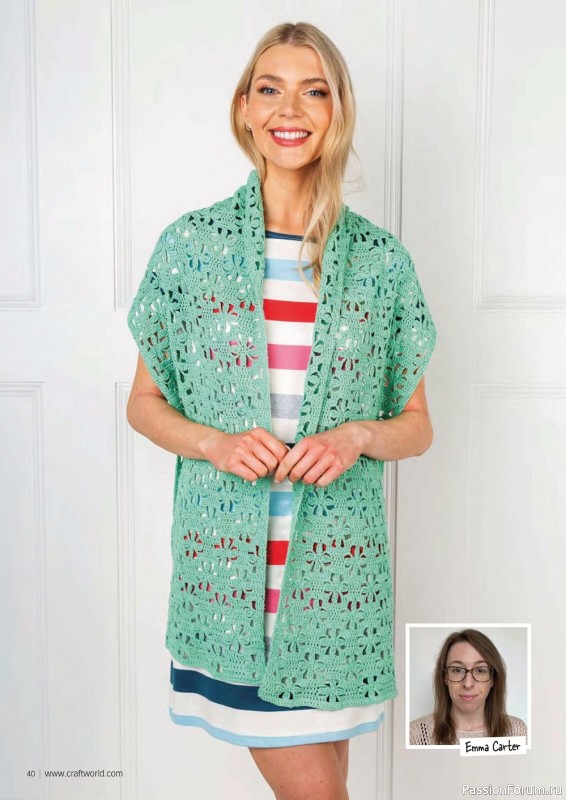 Вязаные модели крючком в журнале «Crochet Now №79 2022»