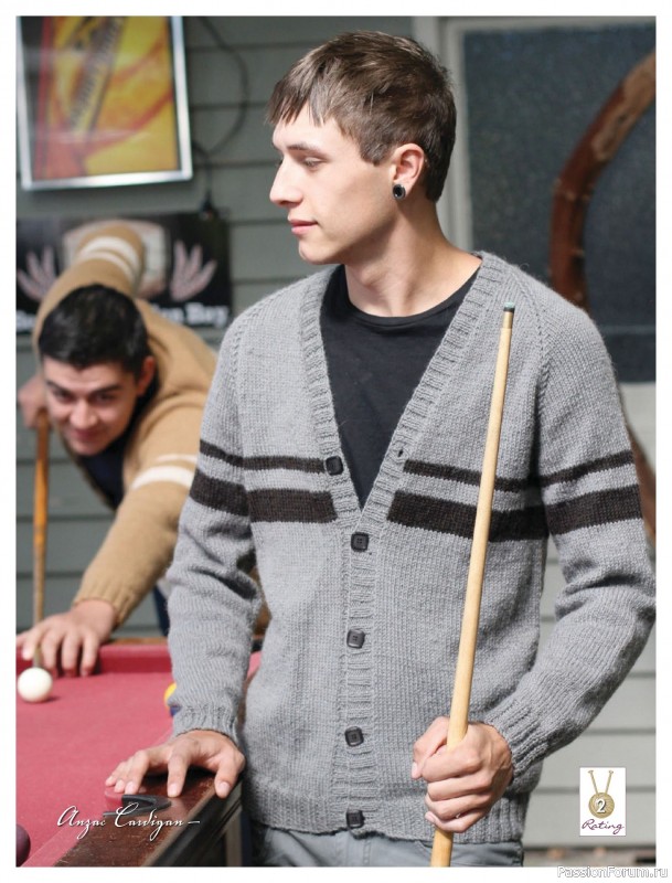 Вязаные модели спицами в журнале «Australian Knitting Vol.17 №1 2025»