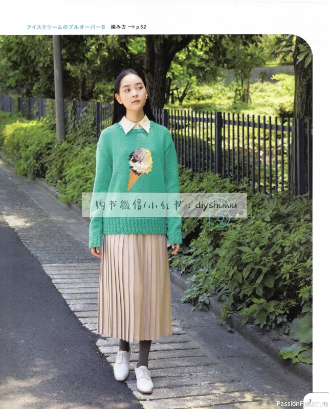 Вязаные проекты в книге «25 Knitting Color Works by Erika Tokai»