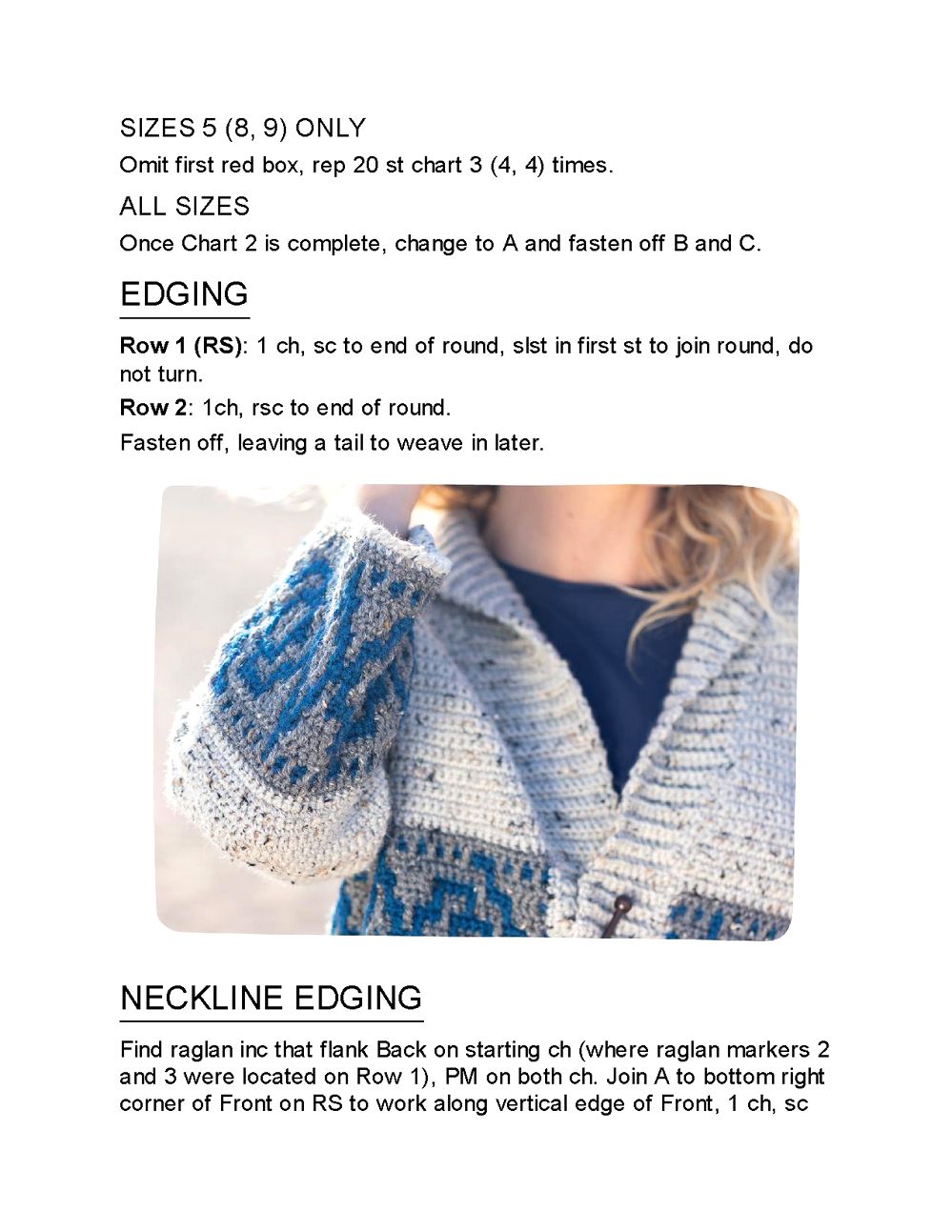 Коллекция проектов крючком в книге &laquo;Colorful Crochet Knitwear&raquo;