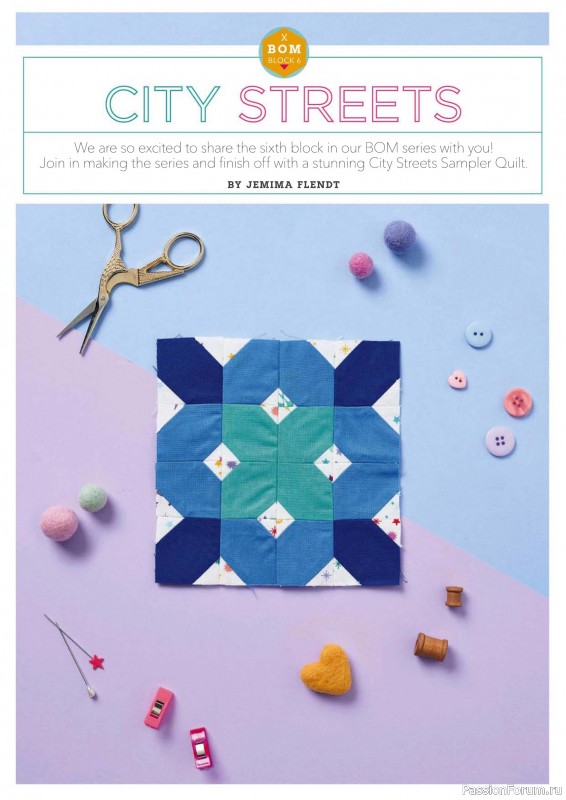 Коллекция проектов для рукодельниц в журнале «Love Patchwork & Quilting №152 2025»