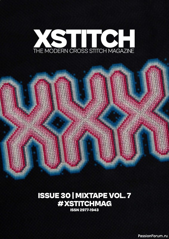 Коллекция вышивки в журнале «XStitch Magazine №30 2024»
