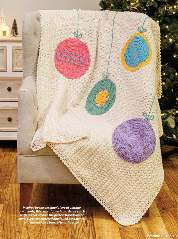 Вязаные проекты крючком в журнале «Crochet World - December 2022»
