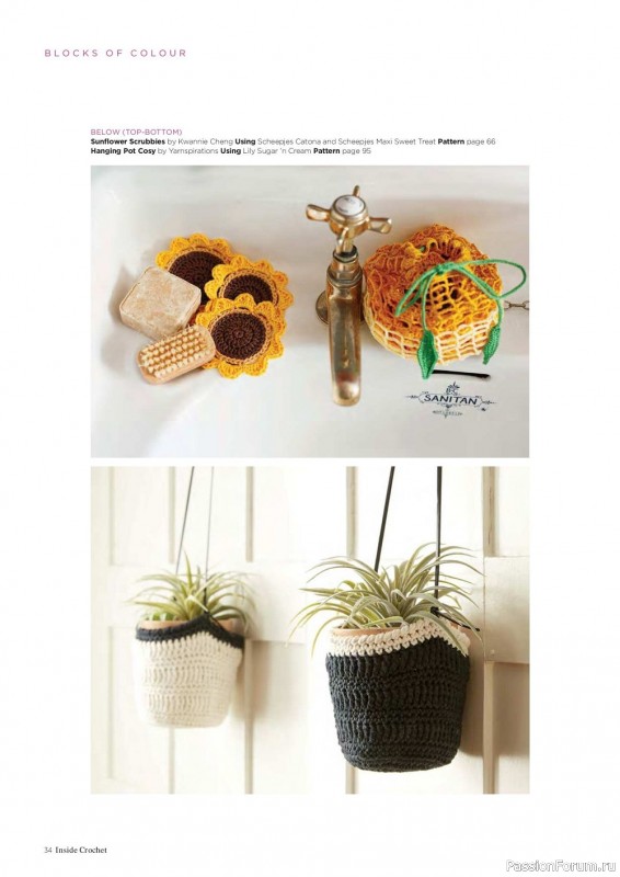 Вязаные проекты крючком в журнале «Inside Crochet №149 2022»