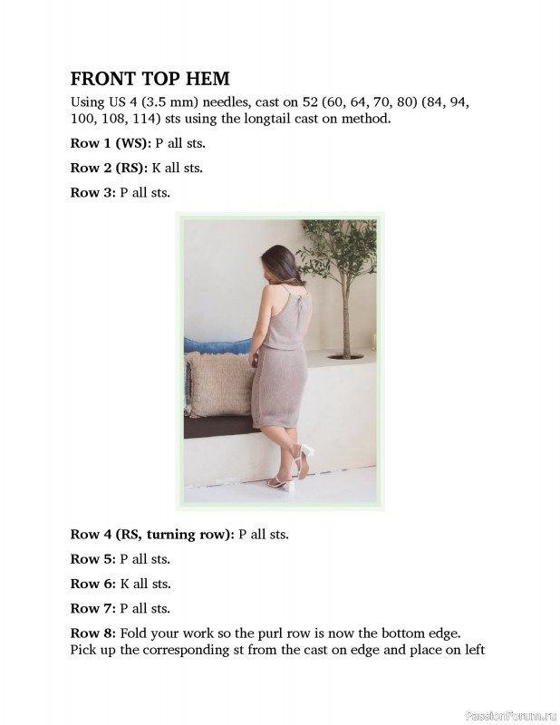Вязаные проекты в книге «Light & Breezy Knitwear». Продолжение