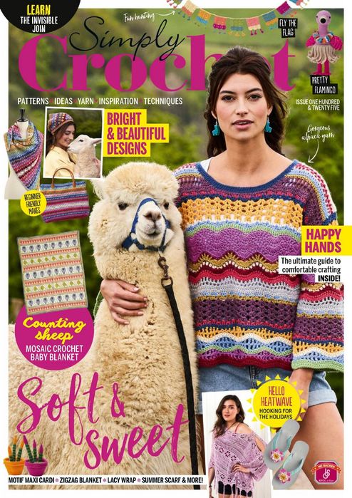 Вязаные проекты крючком в журнале &laquo;Simply Crochet №125 2022&raquo;