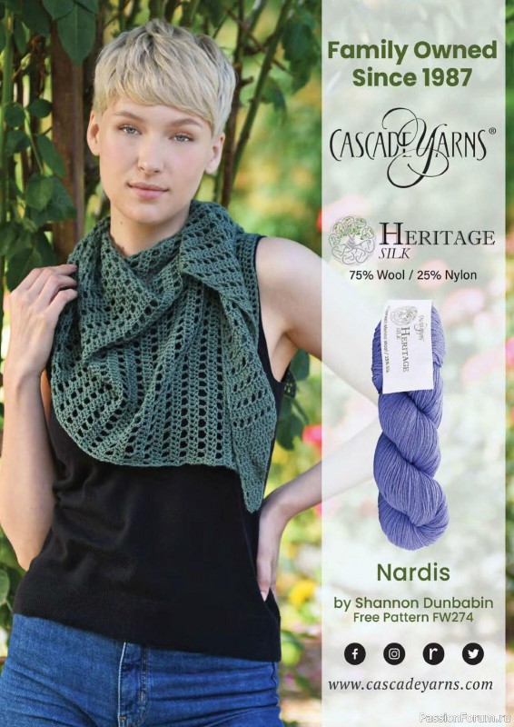 Вязаные проекты крючком в журнале «Crochet Now №94 2023»