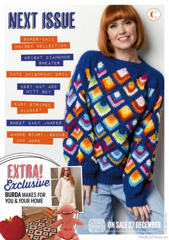 Вязаные проекты крючком в журнале «Simply Crochet №130 2022»
