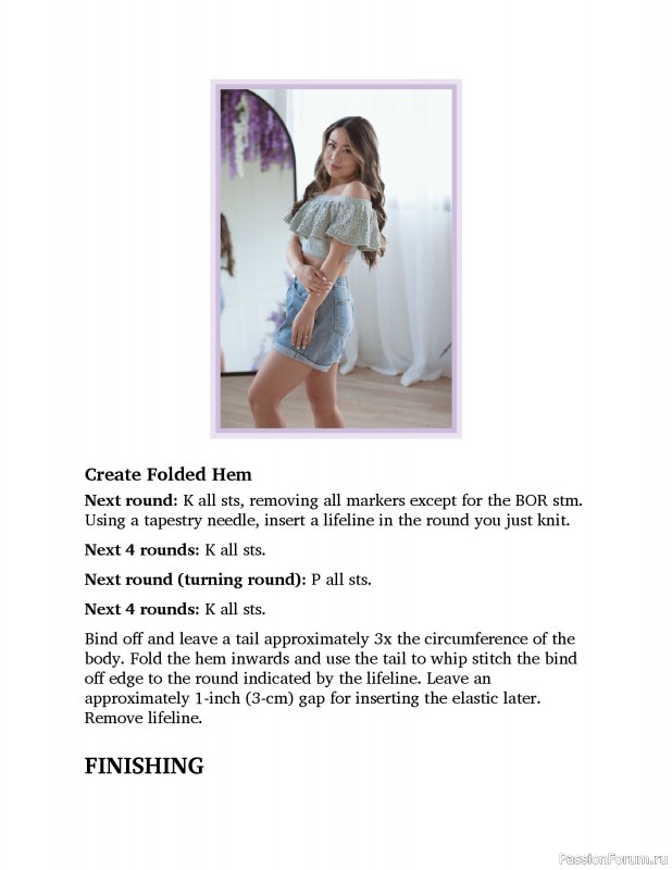 Вязаные проекты в книге «Light & Breezy Knitwear»