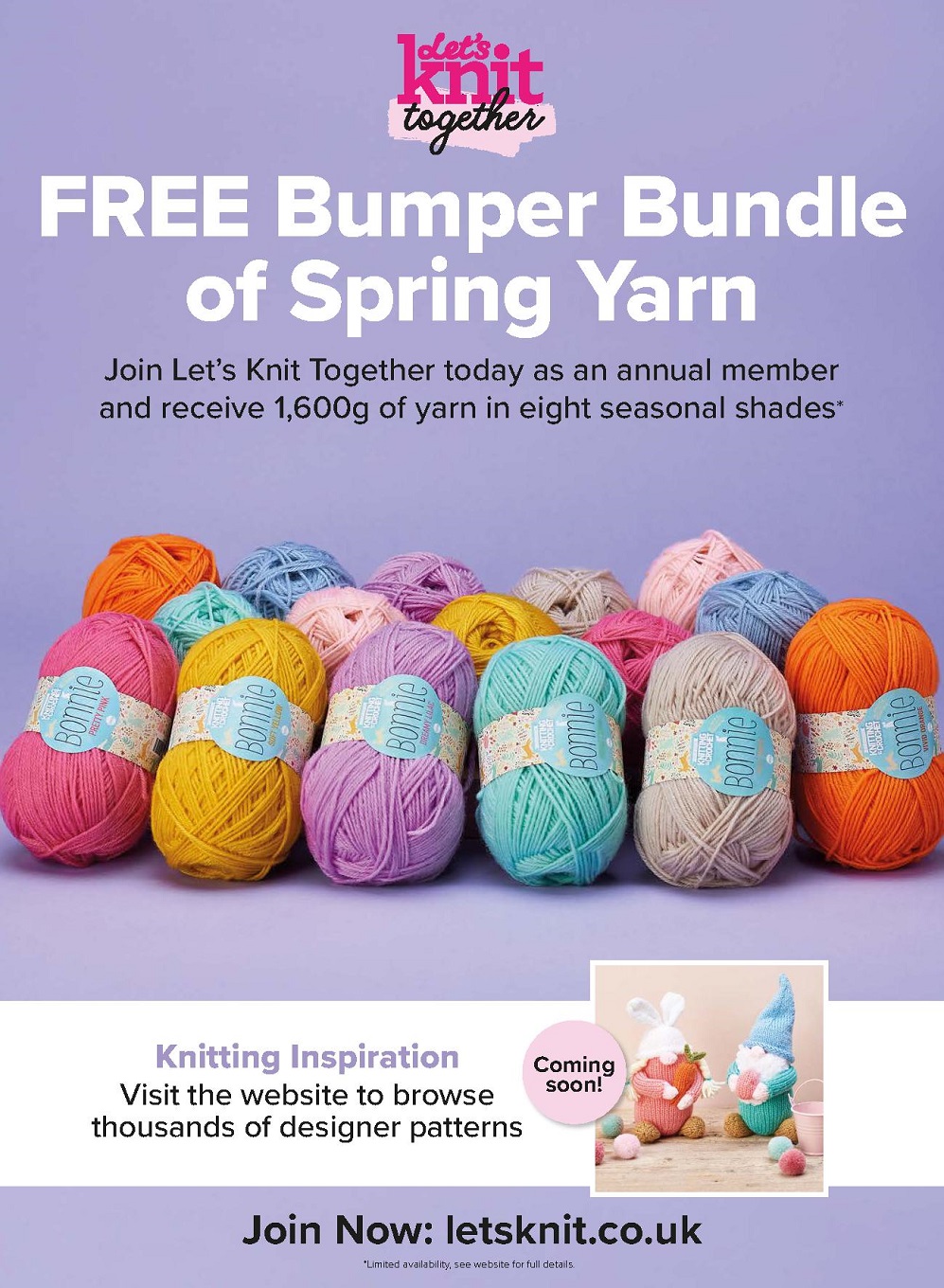 Вязаные модели спицами в журнале &quot;Let&#039;s Knit №181 2022&quot;.