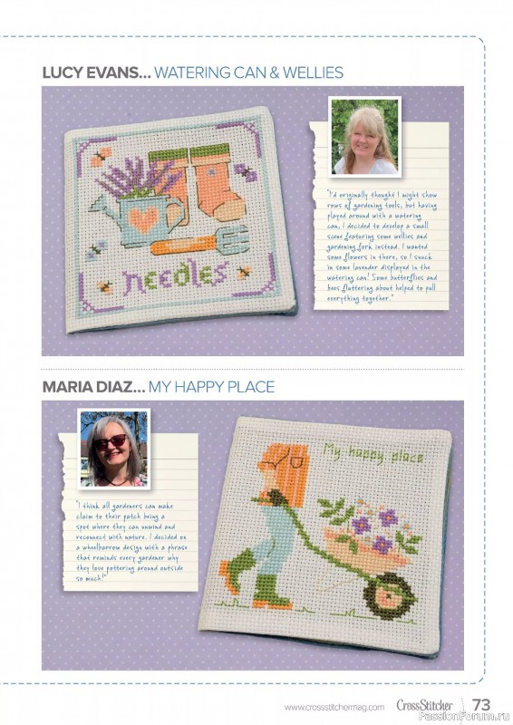 Коллекция вышивки в журнале «CrossStitcher №422 2025»