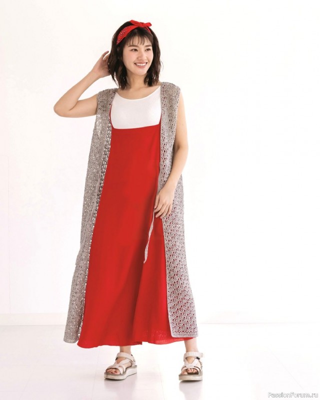 Вязаные модели в журнале «Knit Ange - Spring-Summer 2022»