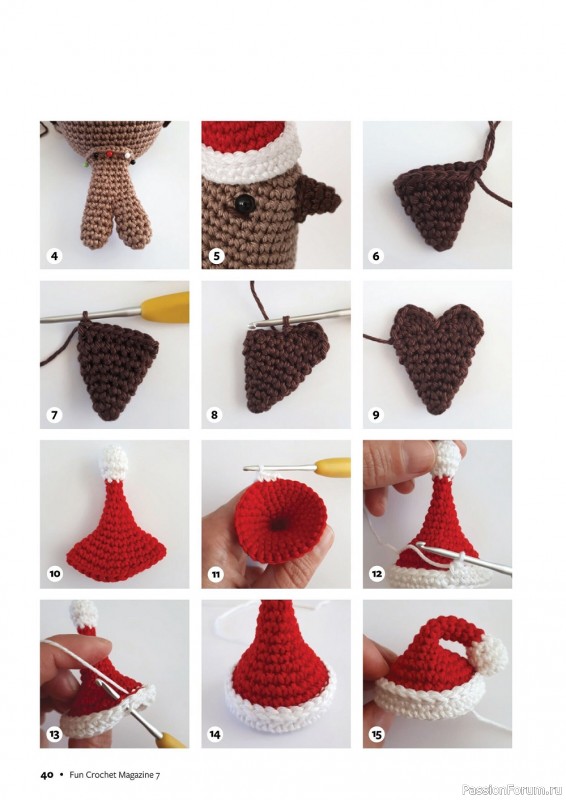 Вязаные проекты крючком в журнале «Fun Crochet Magazine №7 2022»