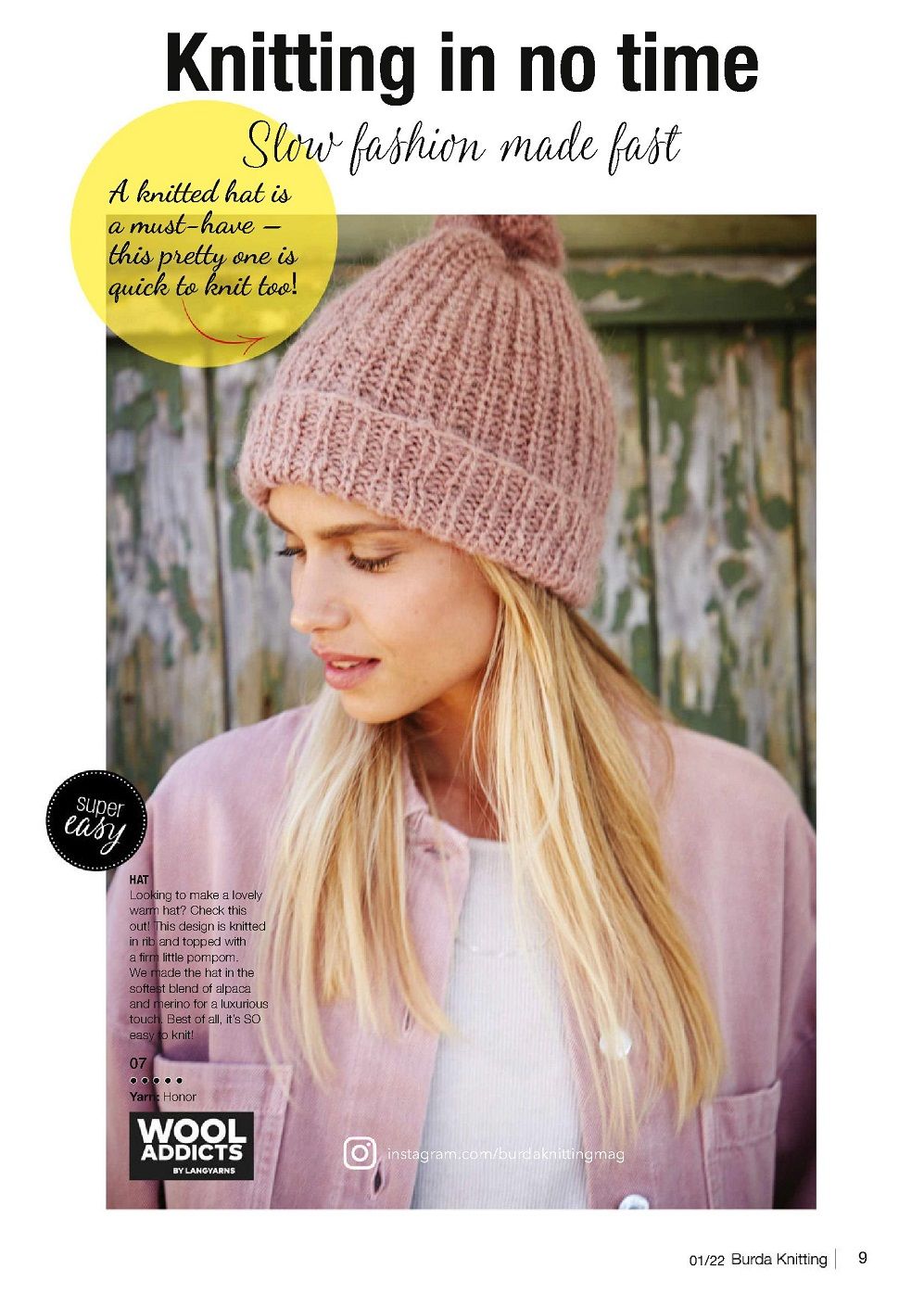 Модный трикотажный гардероб для женщин в журнале &quot;Burda Knitting&quot;