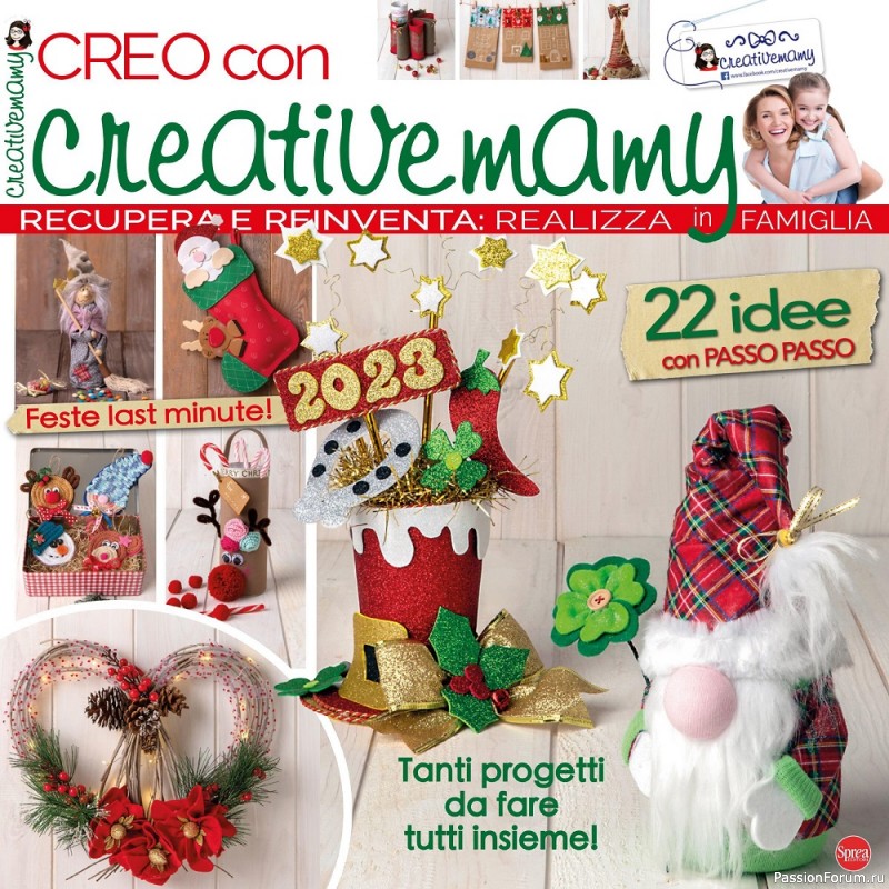 Коллекция проектов для рукодельниц в журнале «Creo Con Creativemamy №7 2022»
