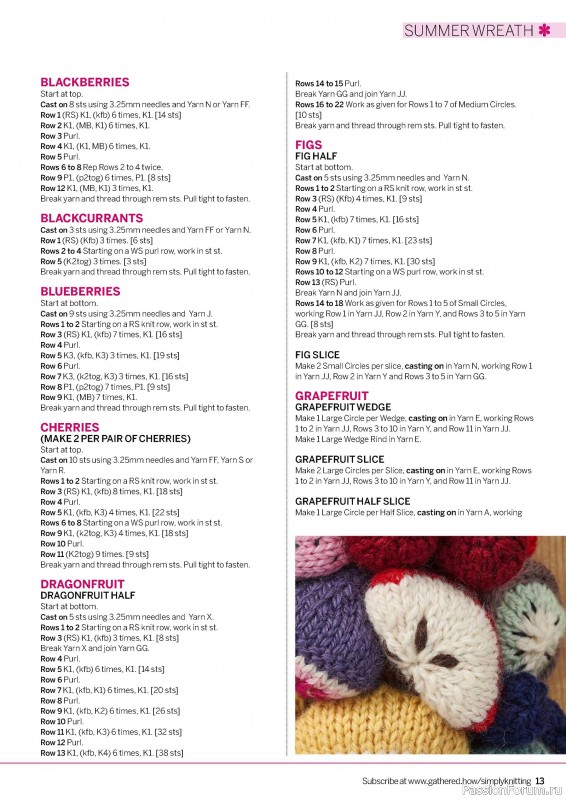 Вязаные проекты крючком в журнале «Simply Knitting №257 2024»