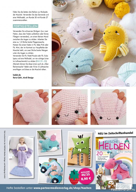 Вязаные проекты в журнале «Hakeln Best of Amigurumi №20 2025»