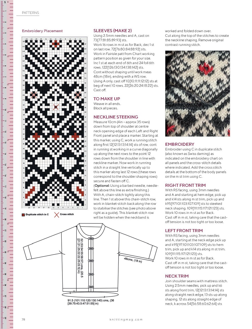 Модные вязаные изделия в журнале &quot;Knitting&quot; №225 2021