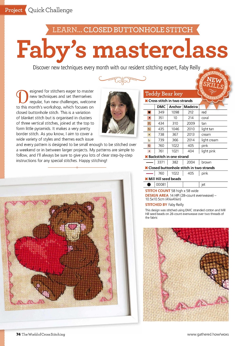 Журнал "The World of Cross Stitching №316 2022"