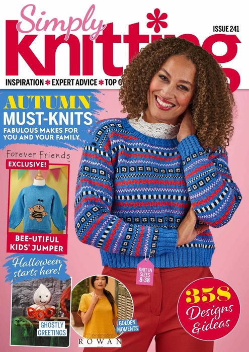 Вязаные проекты в журнале &laquo;Simply Knitting №241 2023&raquo;