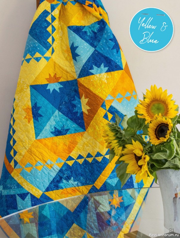 Коллекция проектов для рукодельниц в журнале «Quilters Companion №132 2025»