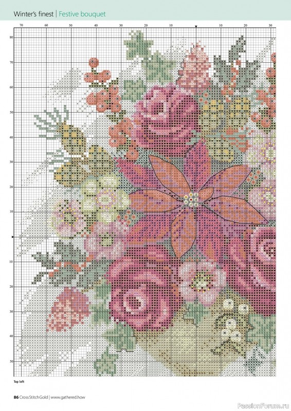 Коллекция вышивки в журнале «Cross Stitch Gold - Christmas Collection 2023»