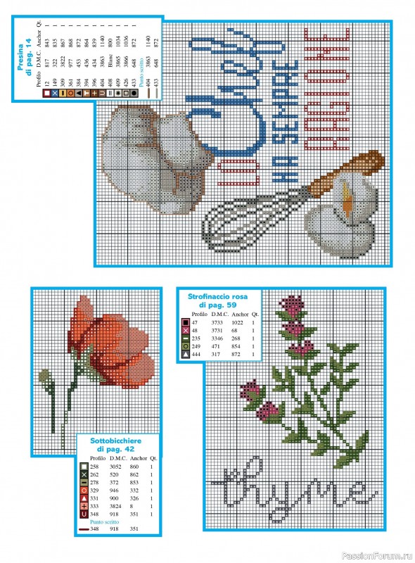 Коллекция вышивки в журнале «Profilo Punto Croce №7 2025»