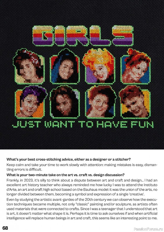 Коллекция вышивки в журнале «XStitch Magazine №24 2023»