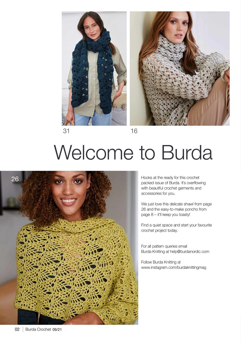 Журнал "Burda Crochet" №9 2021