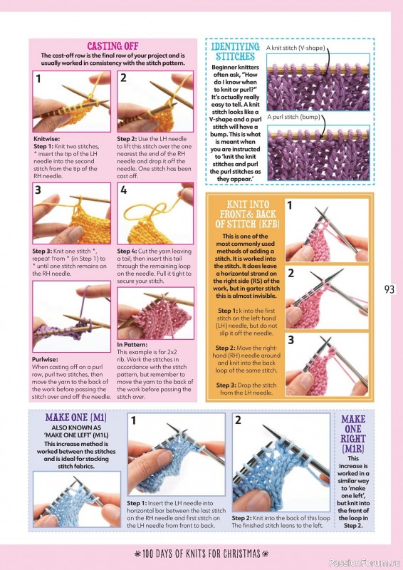 Коллекция проектов в журнале «S100 Days of Knits for Christmas №17 2022»